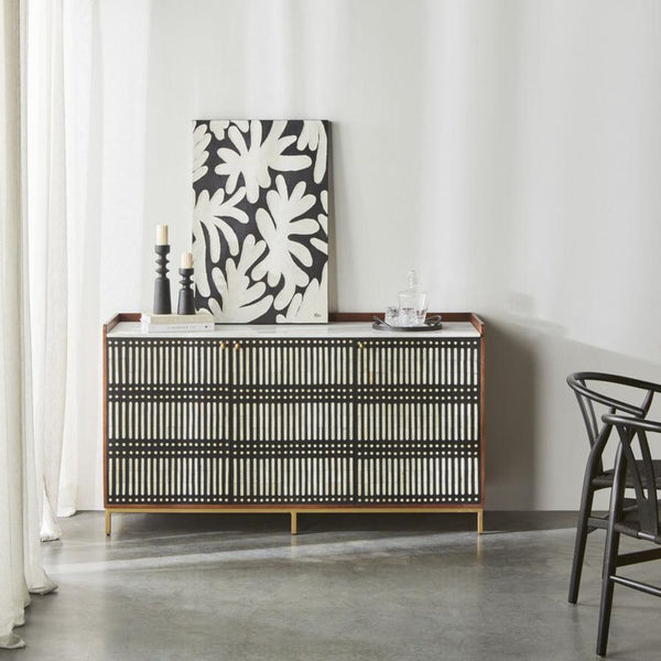 Bone Inlay Chest of Drawers – Luxury Home Decor