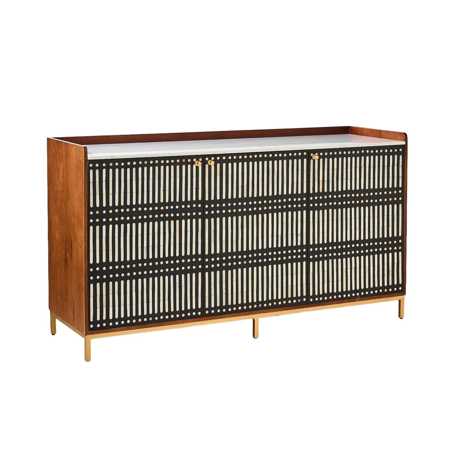 Bone Inlay Chest of Drawers – Luxury Home Decor
