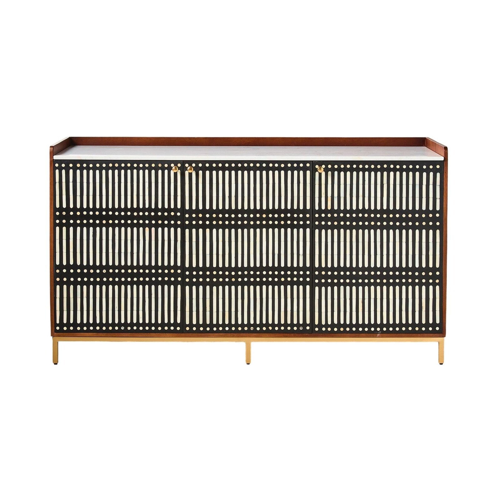 Bone Inlay Chest of Drawers – Luxury Home Decor