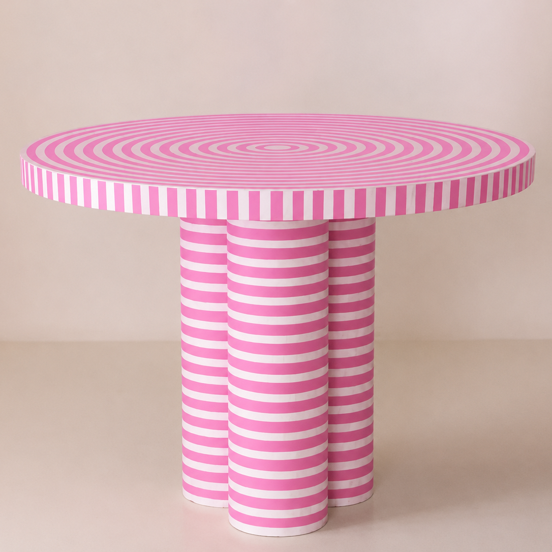 Bone Inlay Bistro Table | Luxury living Room Furniture